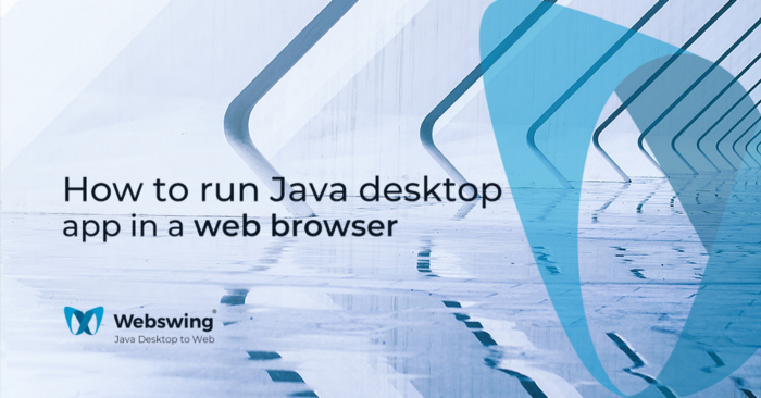 Jak spustit aplikaci Java Swing ve webovém prohlížeči